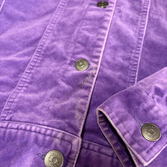 Vintage Relativity Purple Velvet Jacket - Picture 2 of 5
